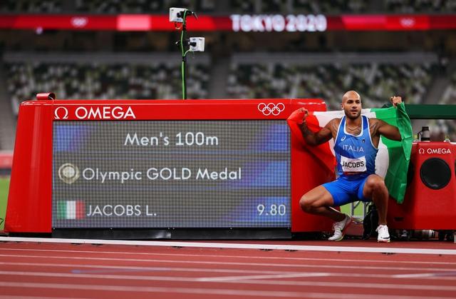 奥运会100米男子冠军是谁(滑铁卢！奥运冠军雅各布斯如今仅跑10秒12，远没有尔特稳定)