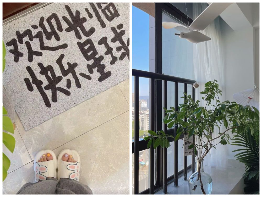 福州姑娘和闺蜜租下三室一厅，亲自动手彻底改造，网友：房东笑了