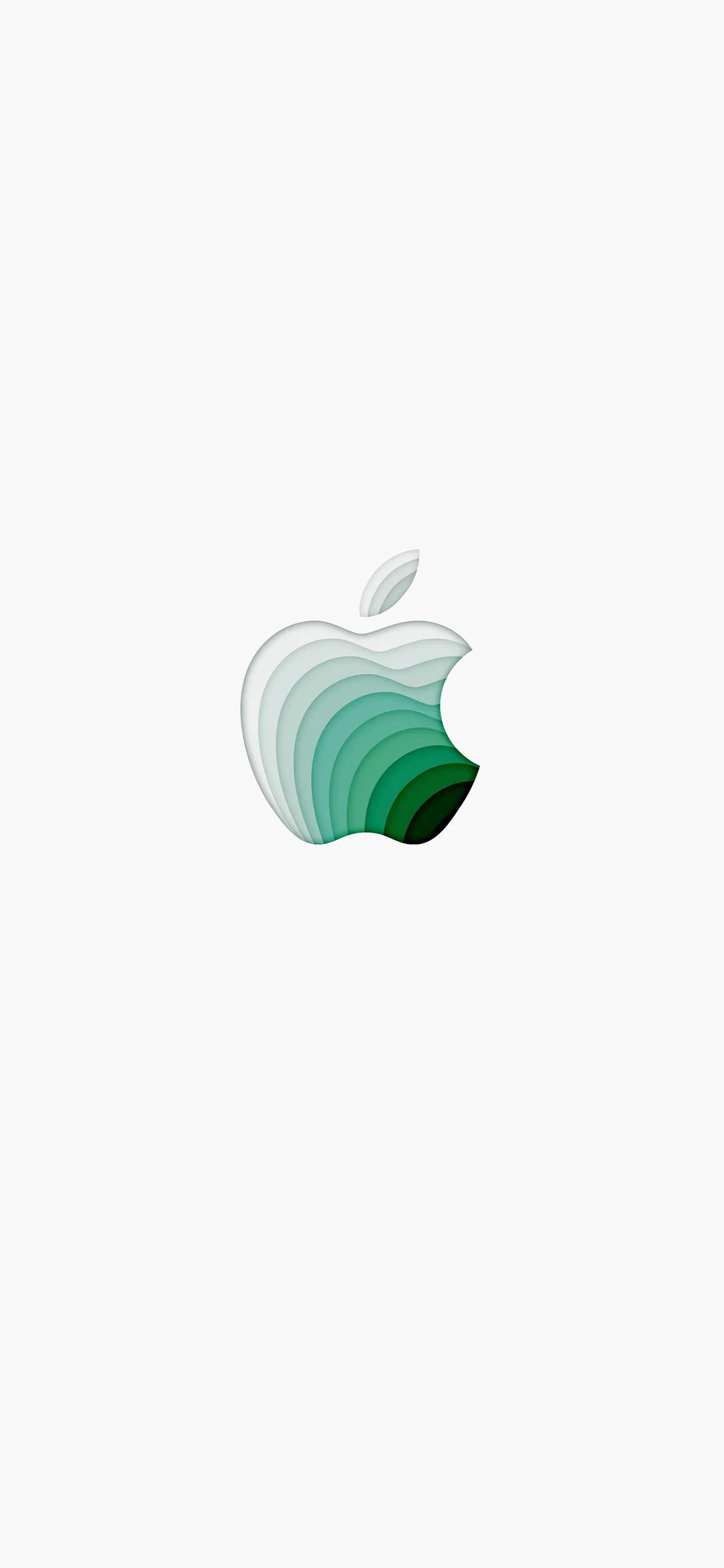 logo油画壁纸(创意Apple logo变形壁纸)