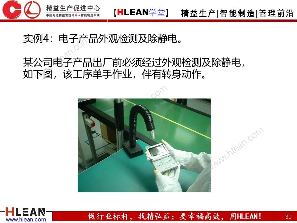 「精益學堂」IE七大手法之雙手法