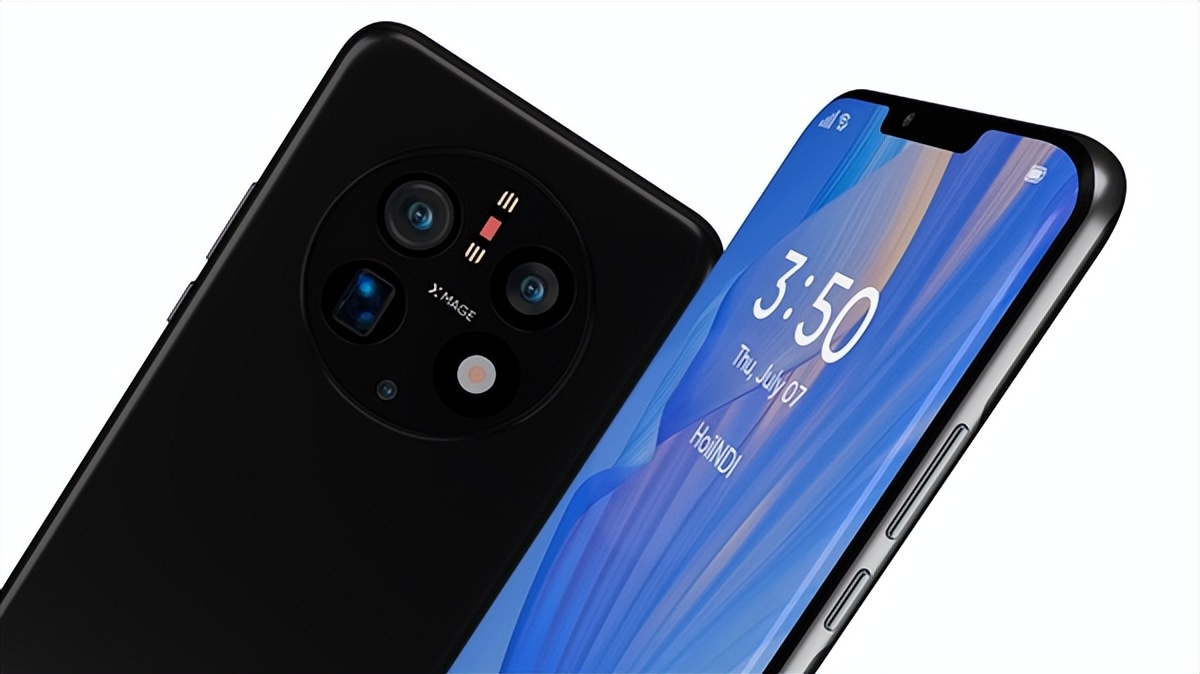 华为Mate50Pro最新渲染图曝光 刘海双曲屏设计 视效惊艳