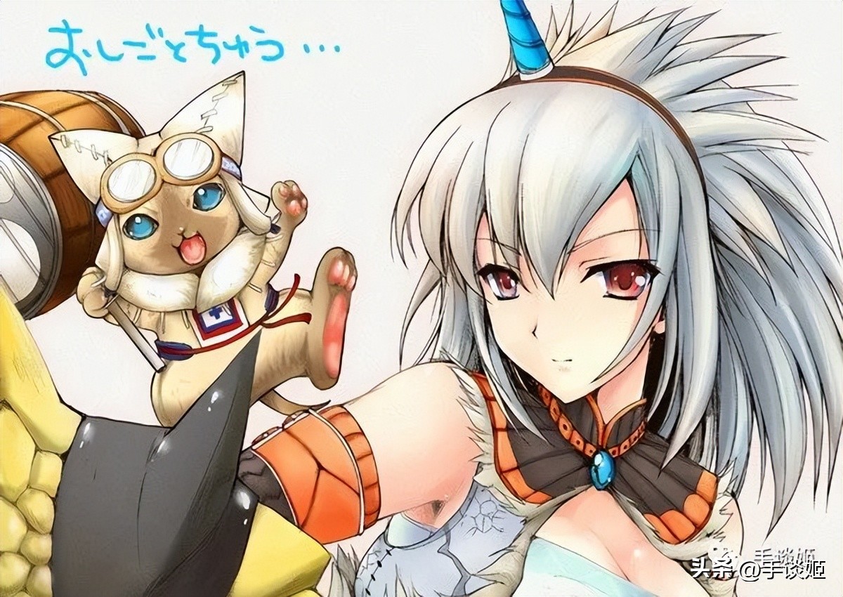 鬼月あるちゅ发售的第一个《怪物猎人》的本子就是麒麟装备的,当然