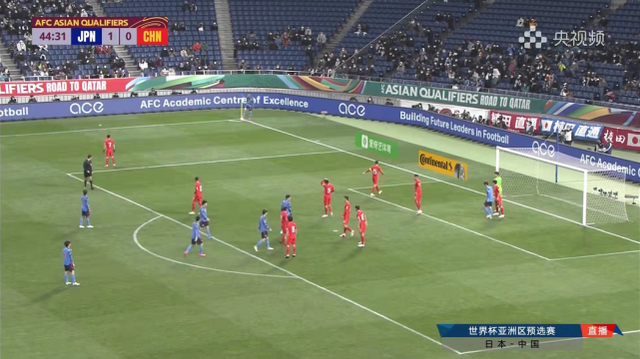 放世界杯足球预选赛中国日本队的（中国男足0：2不敌日本队，卡塔尔世界杯出线基本无望）