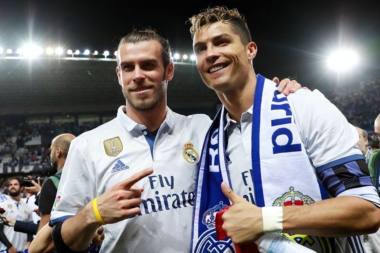 c罗和贝尔精妙的配合(c罗-贝尔39次合作进球gif:皇马两亿齐飞上演疾驰