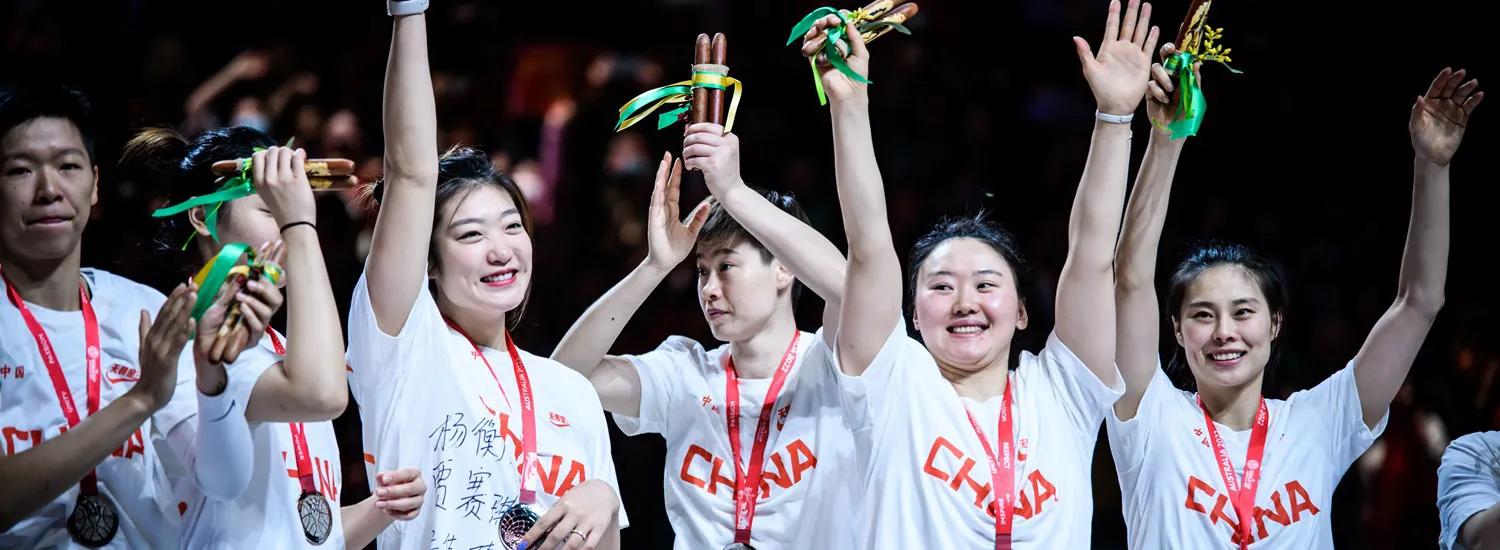 三大球2022年终世界排名金牌总榜 美国女足女篮第1 中国女篮第2