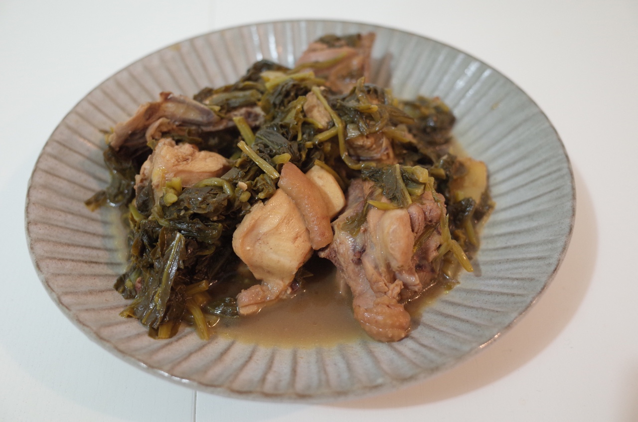 图片[1]-【雪菜鸡块】做法步骤图 好吃下饭 一盘根本不够吃-起舞食谱网