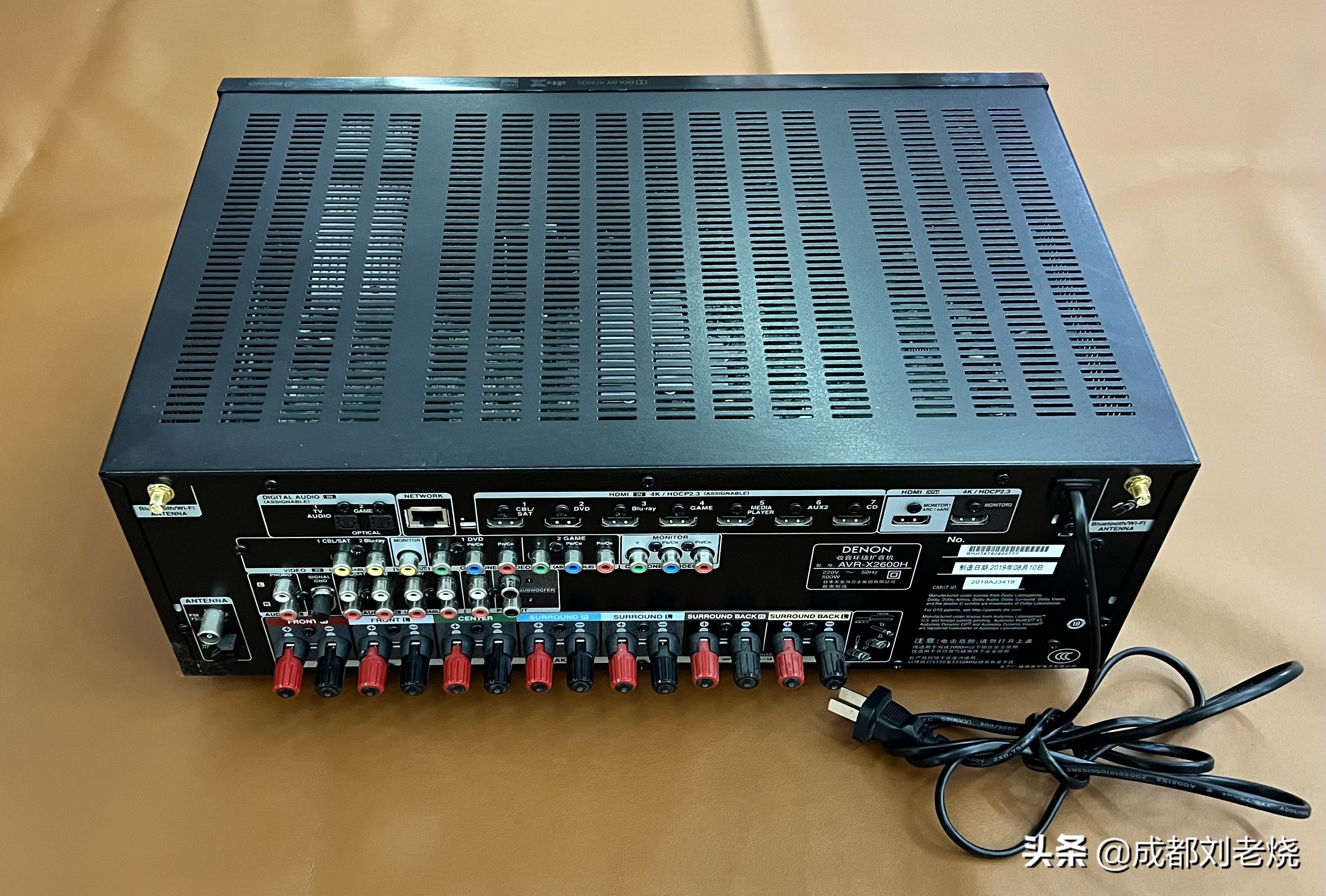 天龍X2600H 4K入門級功放試玩