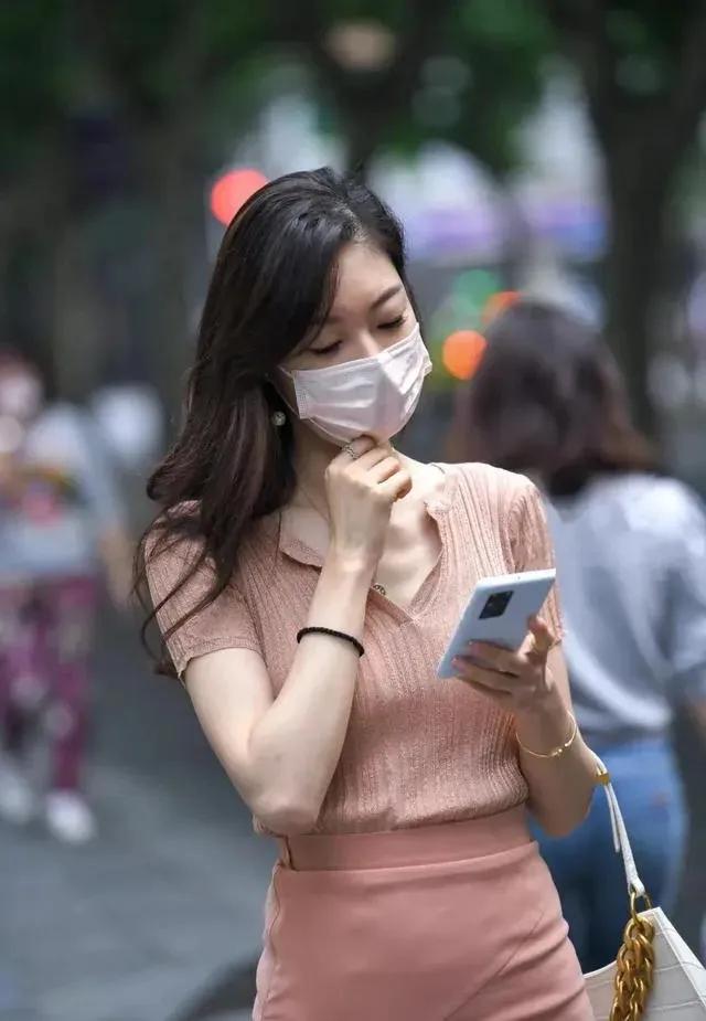 街拍美女