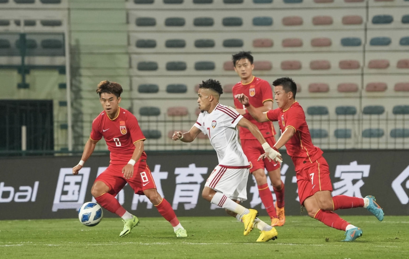 男足u23(U23国足0-1阿联酋，球队还有提升空间，6主力缺席，亚运会争奖牌)