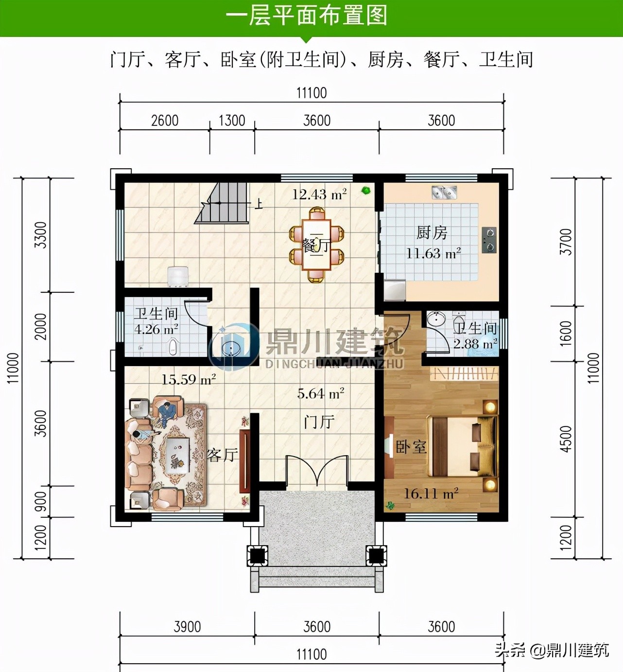 这10款别墅以布局取胜，户型方正风水好，大部分农村都能建