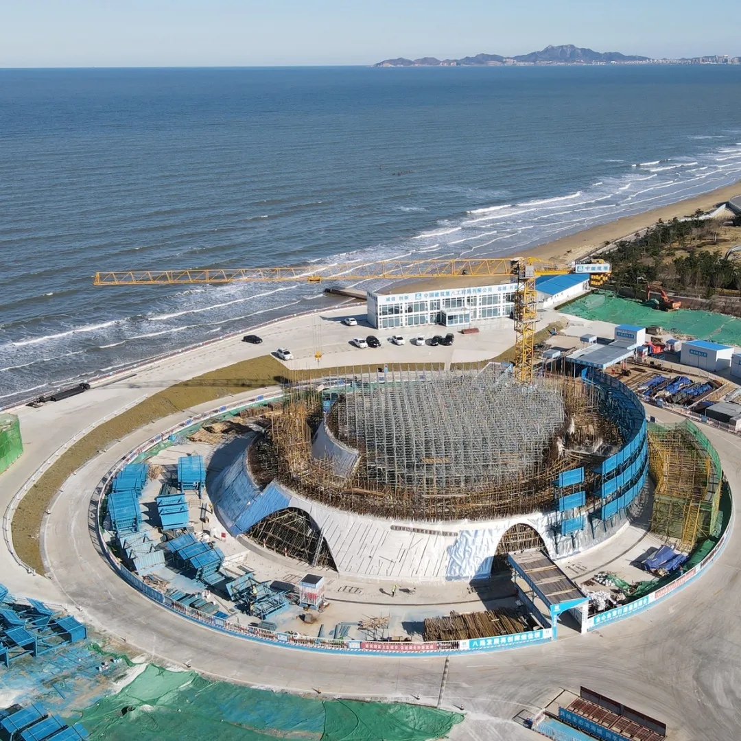 OPEN在建项目:烟台海边的时光塔