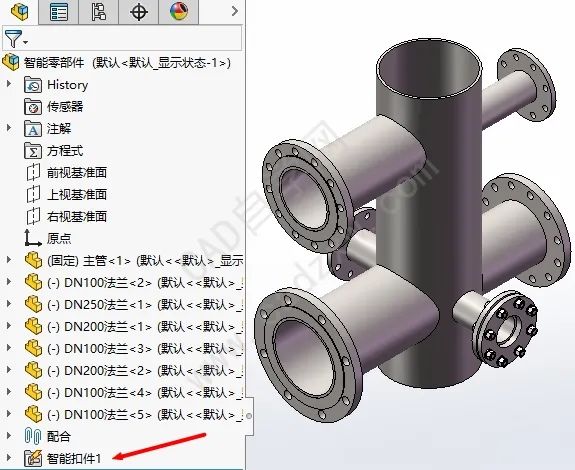 SolidWorks智能零部件使用教程