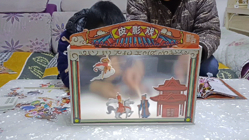 童心制物儿童皮影戏剧套装，是小时候那个味