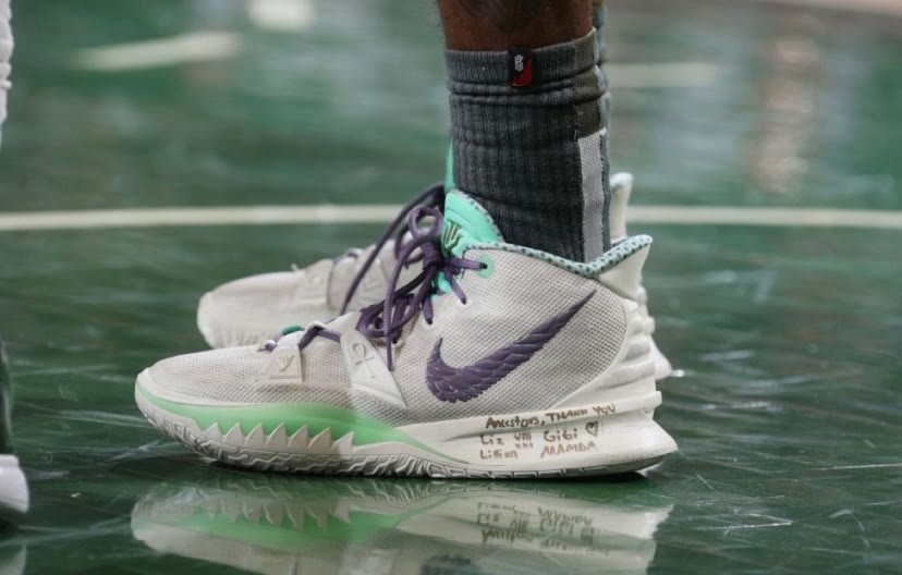 nba球员为什么穿欧文7（欧文欧神仙NBA赛场穿了哪些Nike Kyrie 7代篮球鞋经典回顾）