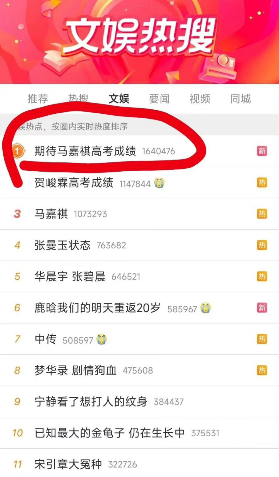 贺峻霖高考483分,严浩翔379分,好兄弟马嘉祺和宋亚轩的压力大了
