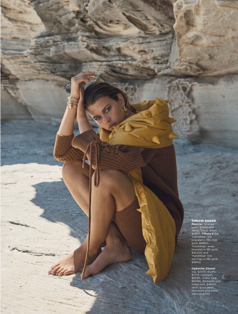 新西兰超模乔治娅‧福勒(Georgia Fowler)拍摄的时尚大片