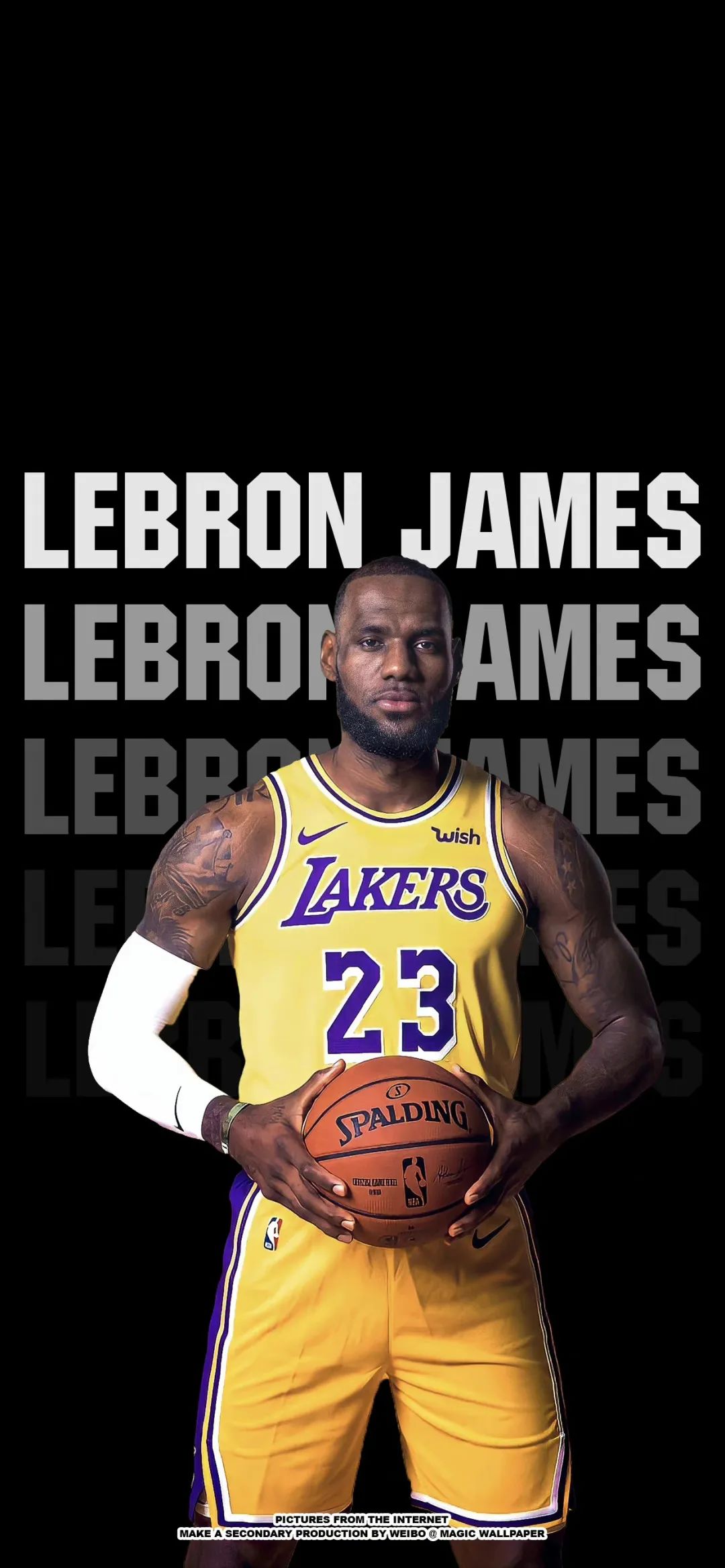勒布朗詹姆斯壁纸超清无水印(「球星壁纸第35期」:勒布朗·詹姆斯,请