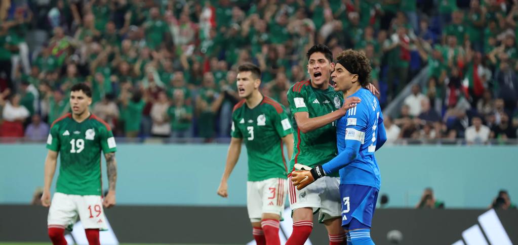 墨西哥vs巴西男篮（世界杯第七场：墨西哥0-0波兰：奥乔亚阻止了莱万的世界杯进球）