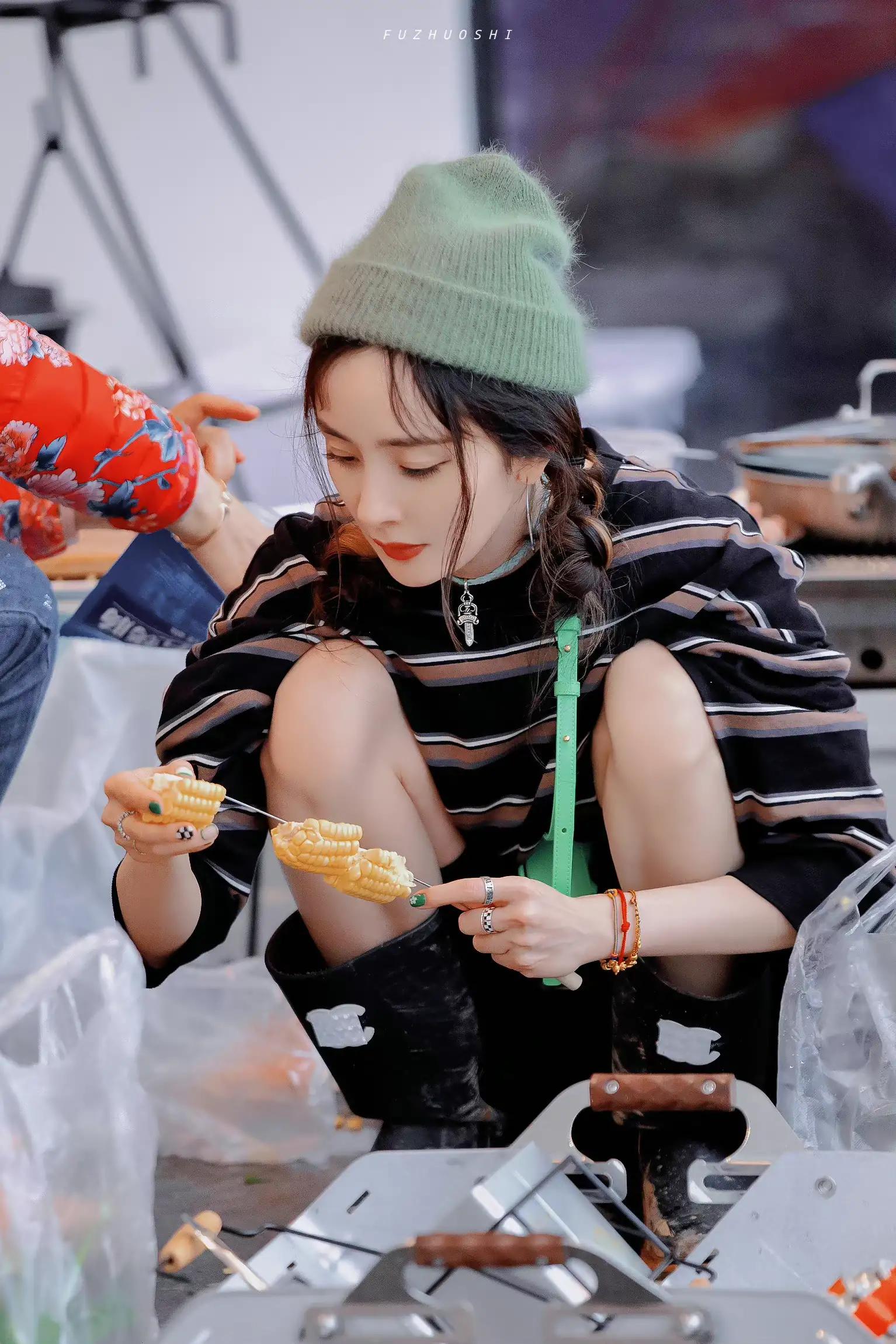 美女明星 杨幂好米好米