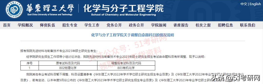 23考研暂停复习！又有一批院校初试科目大改，还有新增的招生专业
