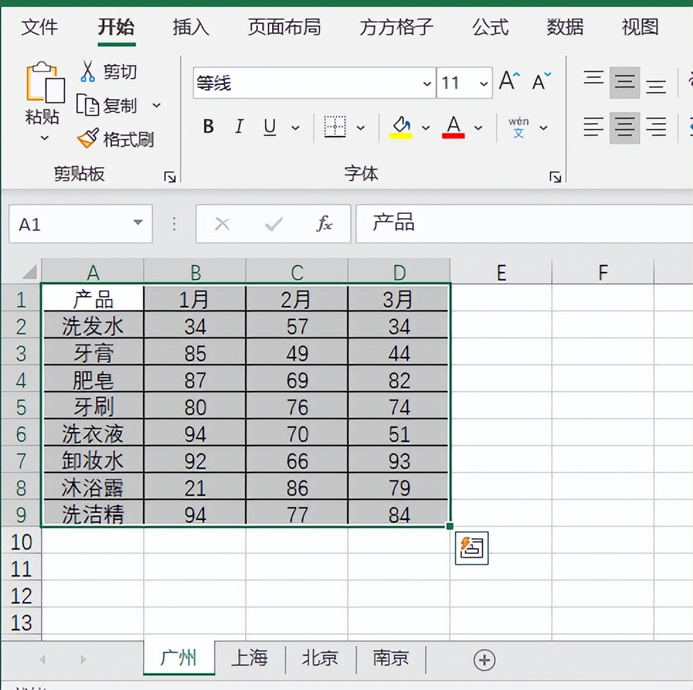 多張excel表合并匯總怎么快速處理