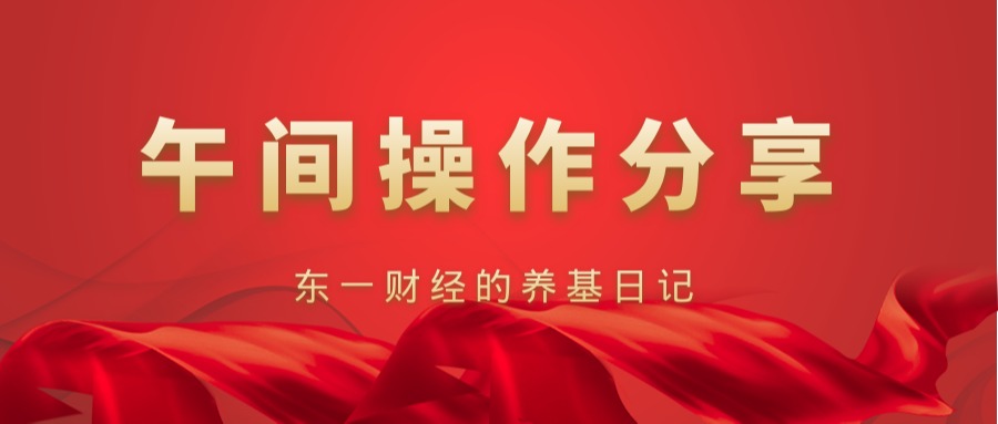 指数全线翻红！新能源半导体 钢铁煤炭 医药白酒 黄金操作分享