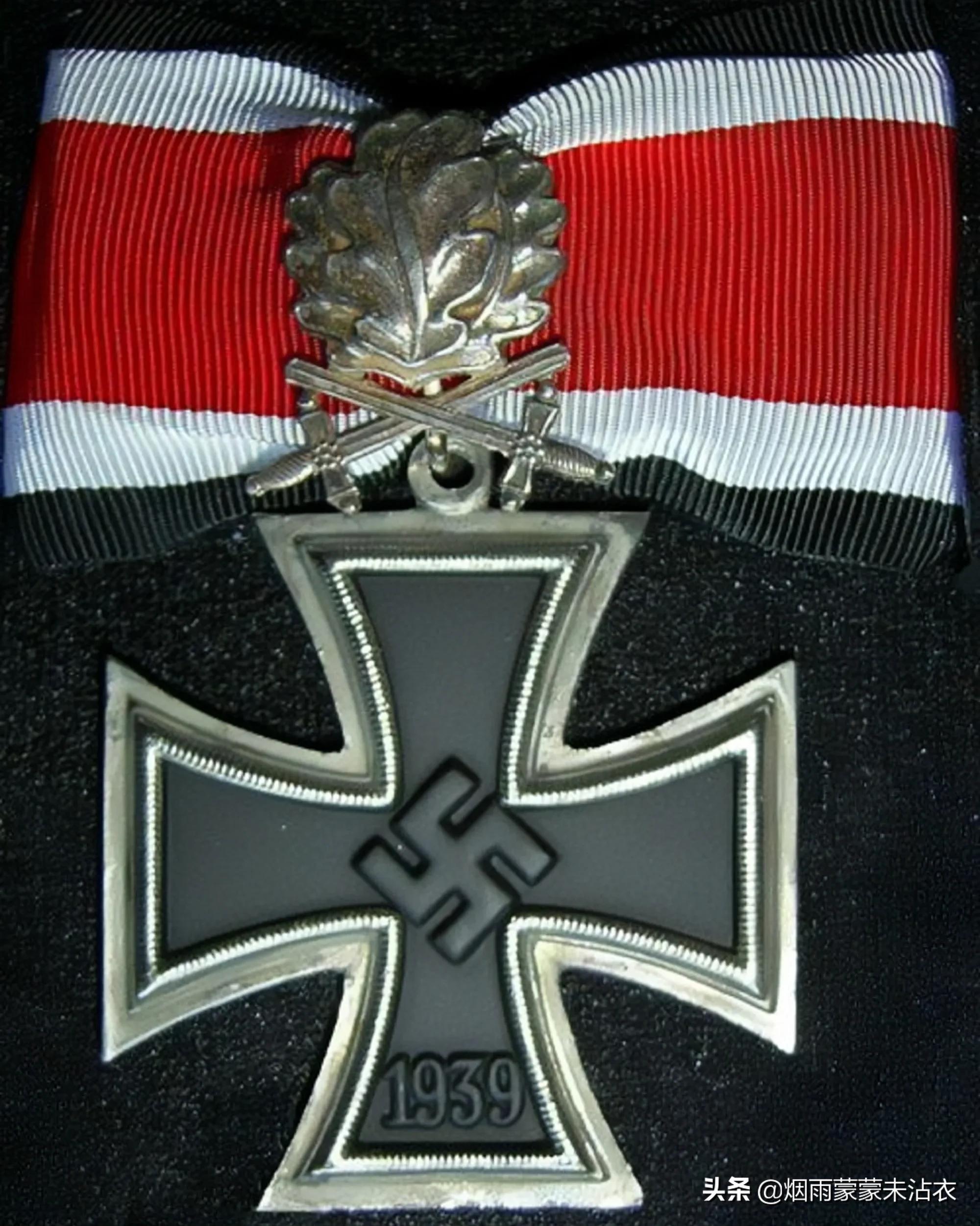 图文详解二战德国铁十字勋章的等级,佩戴方式及相关勋章