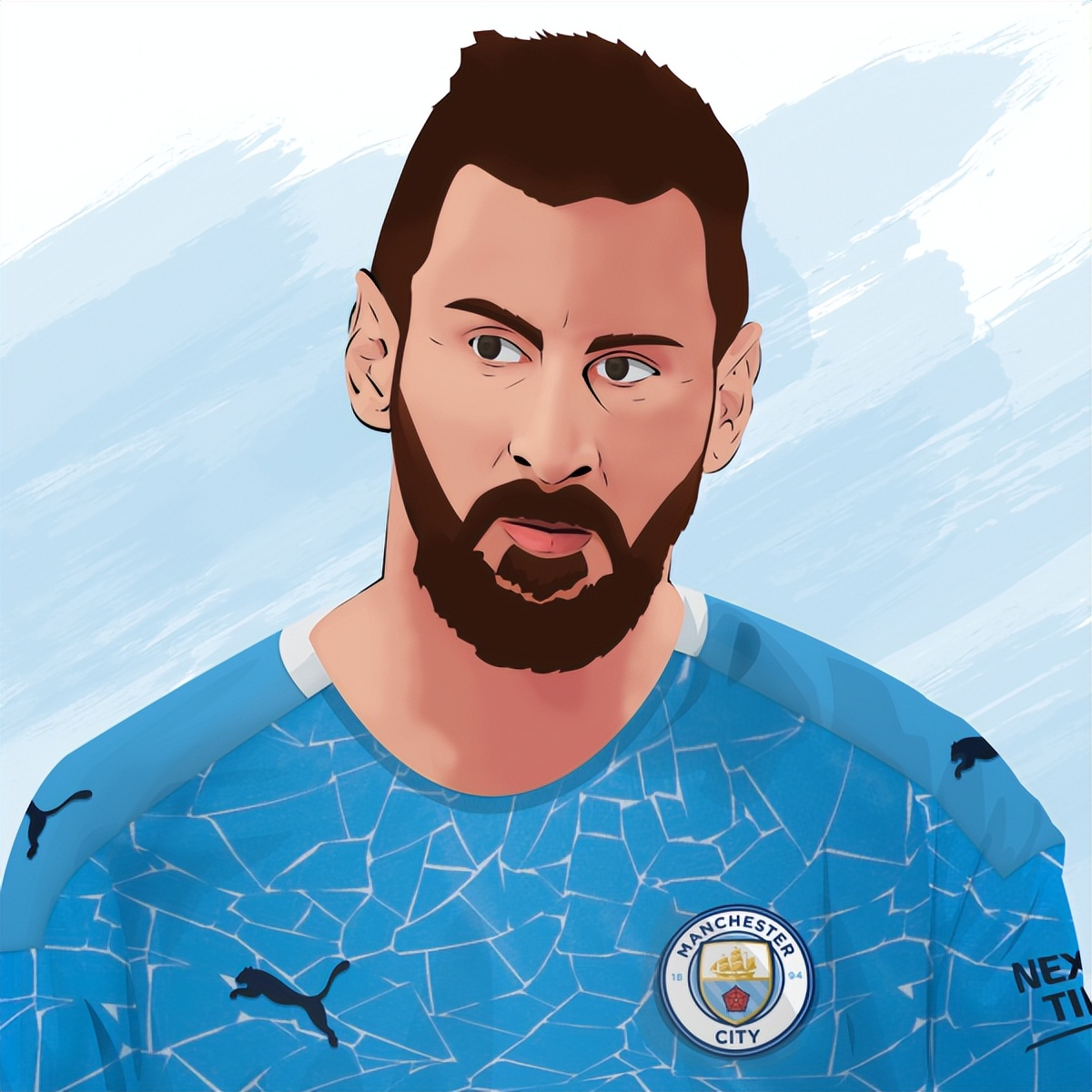 梅西世界杯情头（世界杯 - 梅西头像）