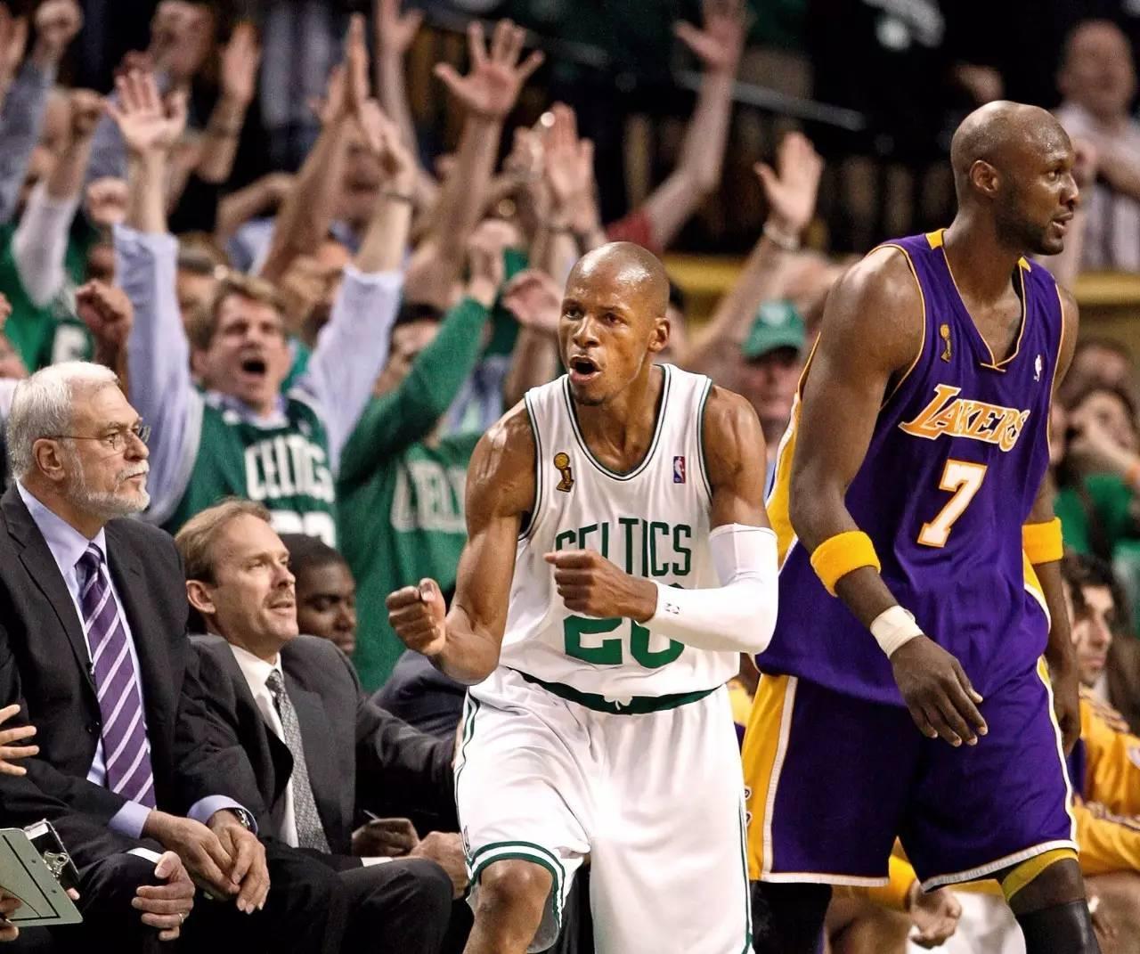 凯尔特人哪一年夺冠（08年凯尔特人夺冠，皮尔斯21+4+6，那么加内特雷阿伦什么表现？）