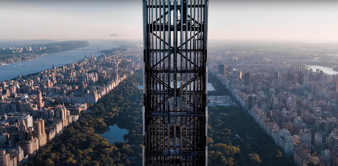 高435米！世界最“瘦”摩天楼在纽约建成