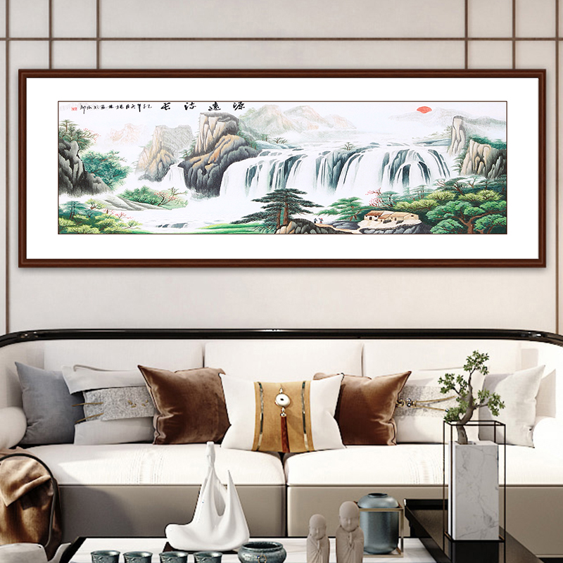客厅适合挂什么画？5种风格15个选择，个个“旺家”，可当镇宅画
