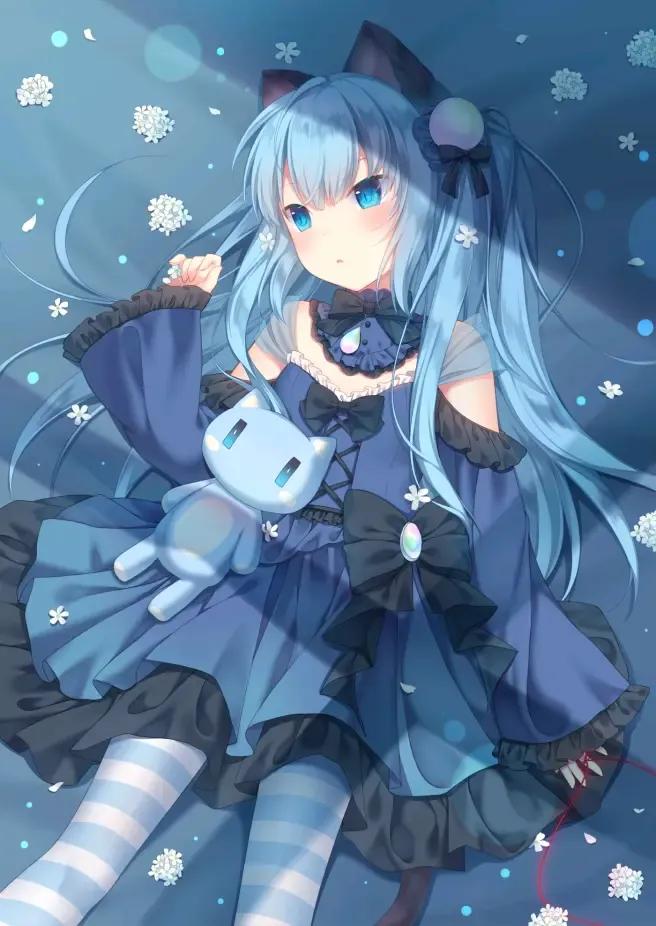 动漫美少女猫娘《猫羽雫》