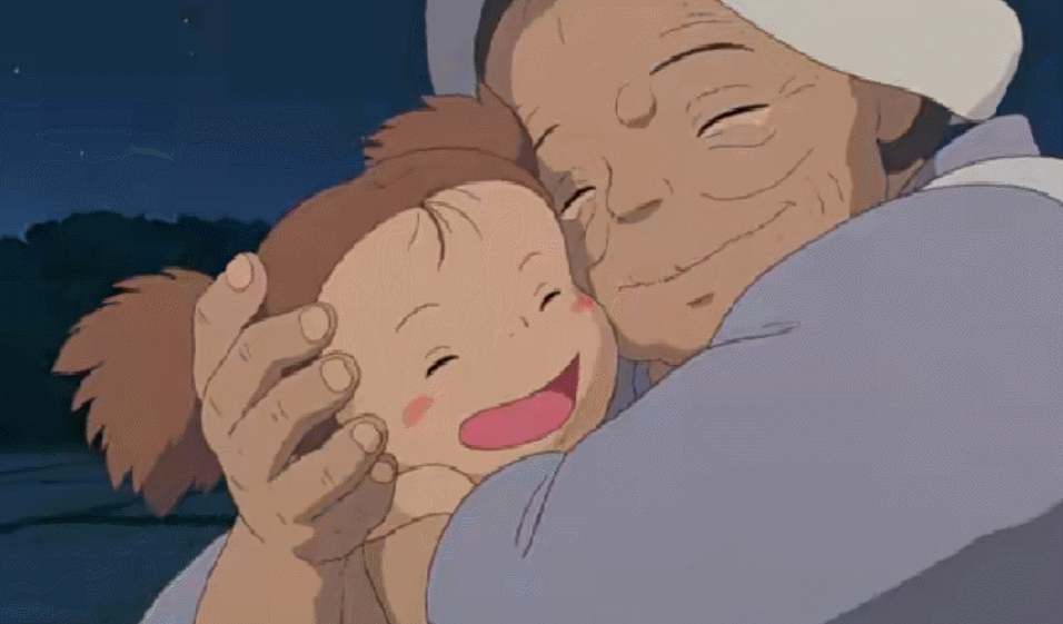 非亲非故的婆婆.亲情线在《龙猫》中,占据了大部分篇幅.