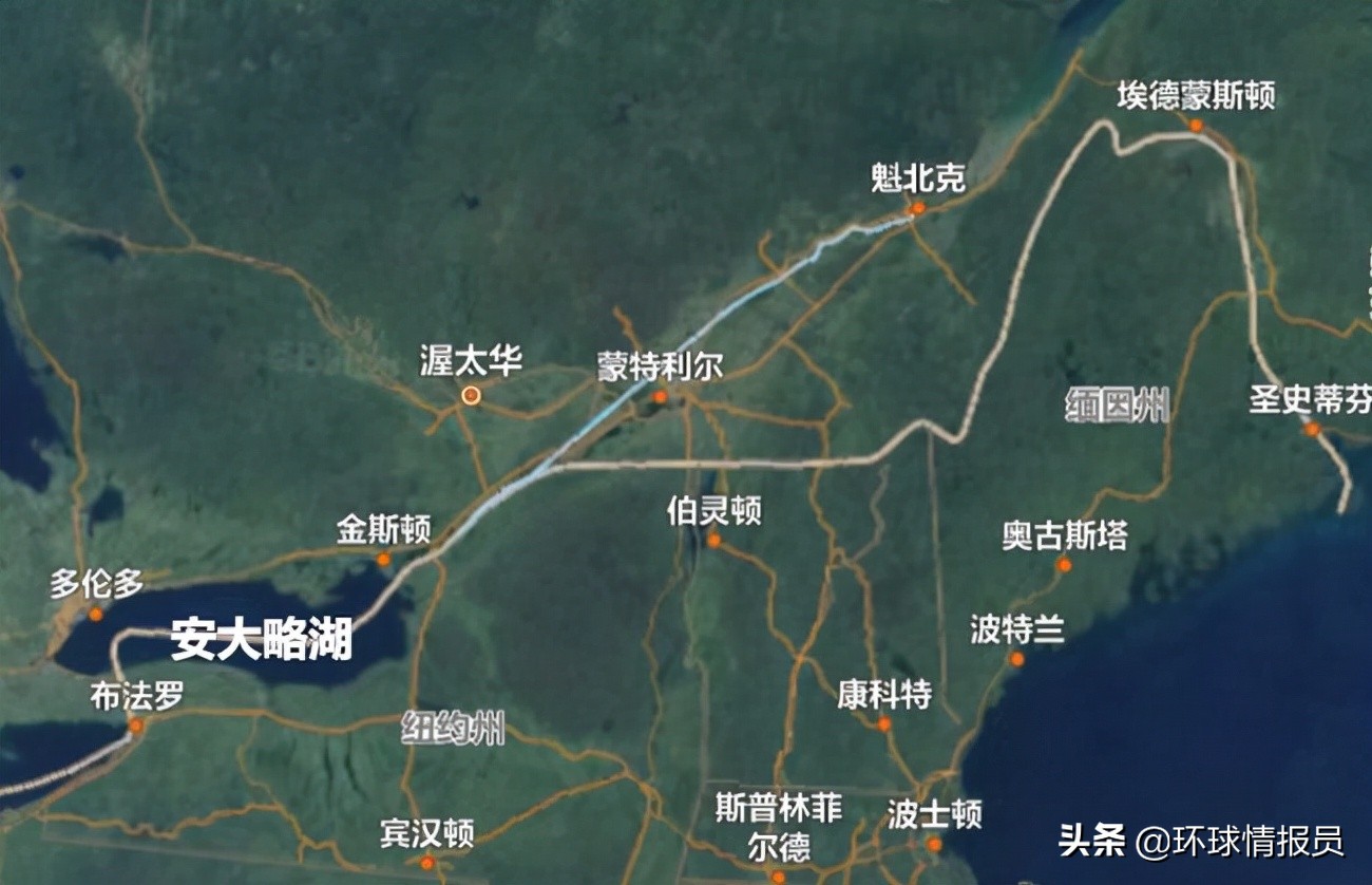 加拿大首都地图（加拿大的名城众多，默默无闻的渥太华凭什么成为首都？）