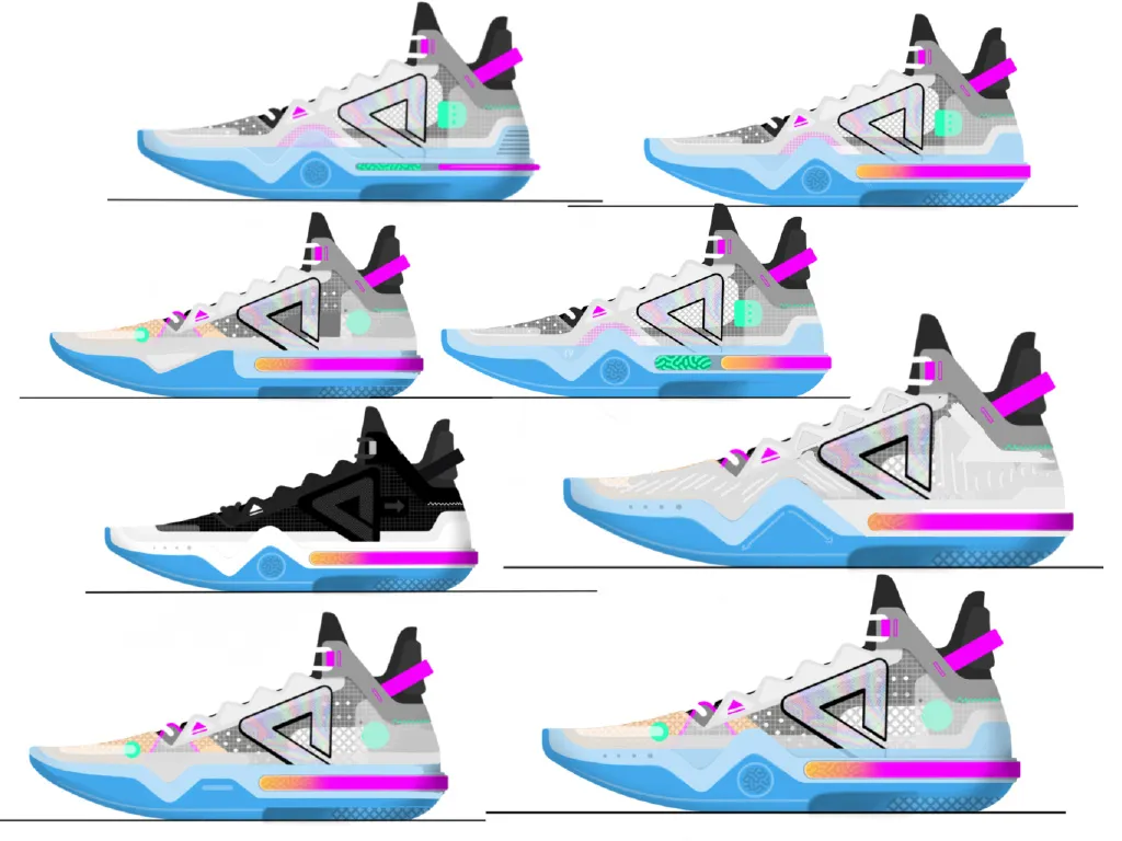 nba哪些球星联名了aj（NBA球员上脚：安东尼的AJ36很帅气，匹克的维金斯签名鞋）