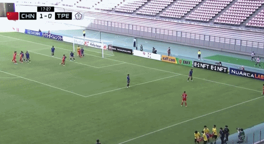 中國女足VS臺北女足（半場-中國女足2-0中國臺北女足 王珊珊助張琳艷建功 姚偉造對手烏龍）