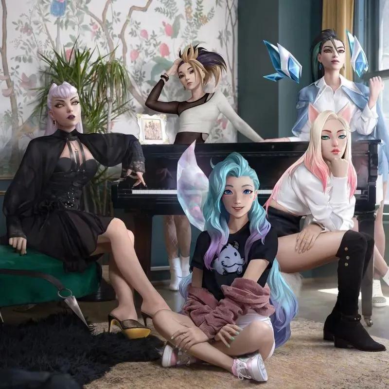 英雄联盟最美女团K/DA，这年头，竟然还有人不知道？