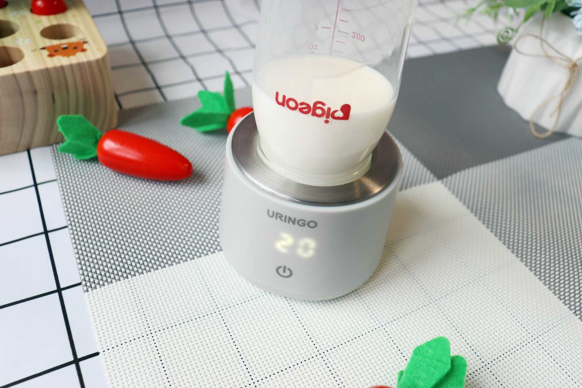 聪明妈妈新选择——七彩叮当无线便携调奶器