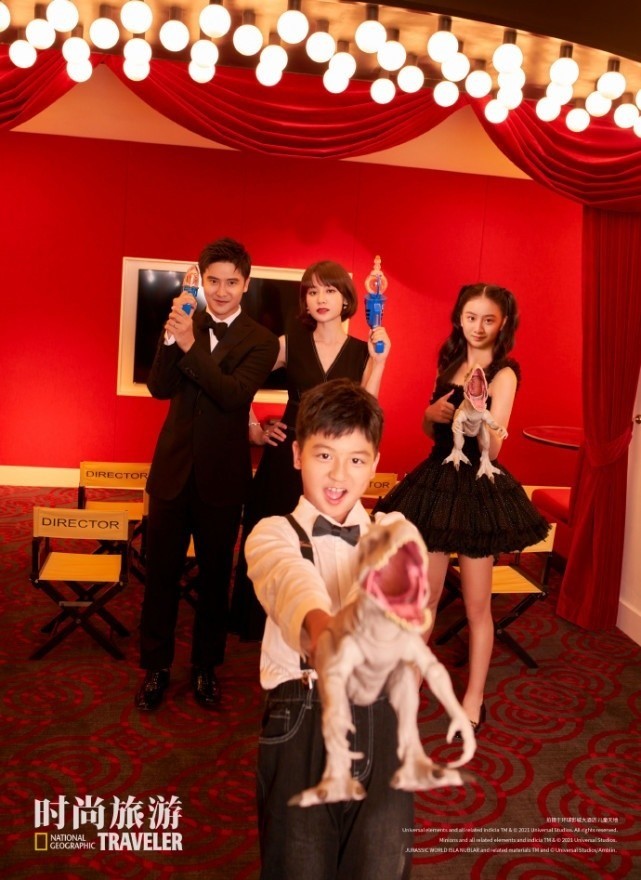 田亮携儿女助力冬奥会，森碟小亮仔身高猛蹿，与爸爸共用一张脸