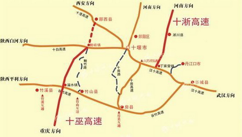 湖北最宽的高速或将诞生，汉十高速改扩建，部分路段双向10车道