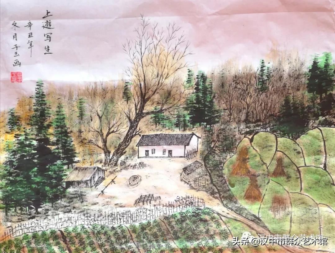 迎新年美术创作培训班学员作品线上展(五)