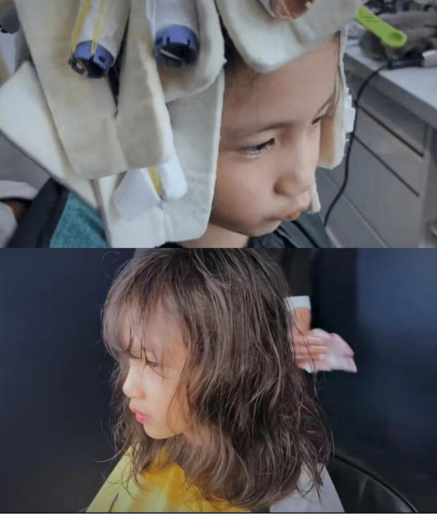 孙莉小女儿近照大变样！9岁妹妹涂口红戴耳环，开心大笑没前门牙