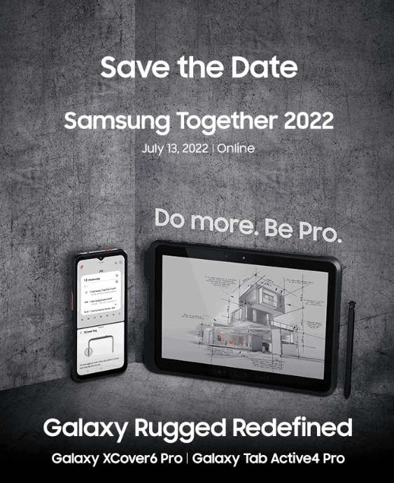 三星 XCover 6 Pro 三防新机确认有可拆卸电池和 3.5mm 耳机接口