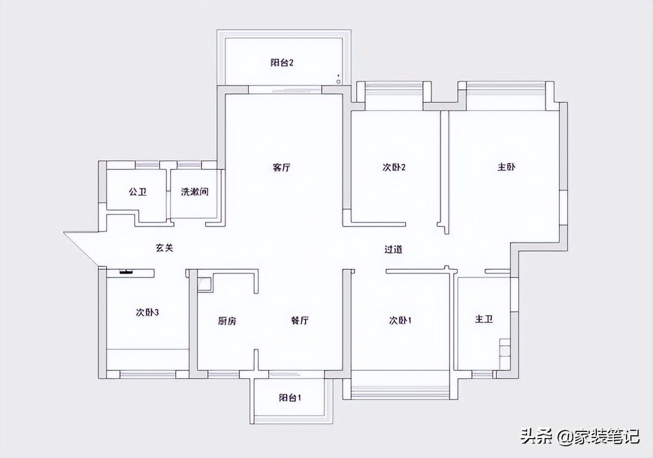 不拘泥于传统装修布局，这对夫妻果断把客厅改“书房”，功能好用