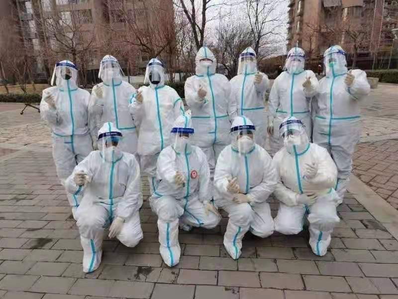 唐山鹭港第四社区与河北地矿鹭港第四社区临时党支部抗疫纪实