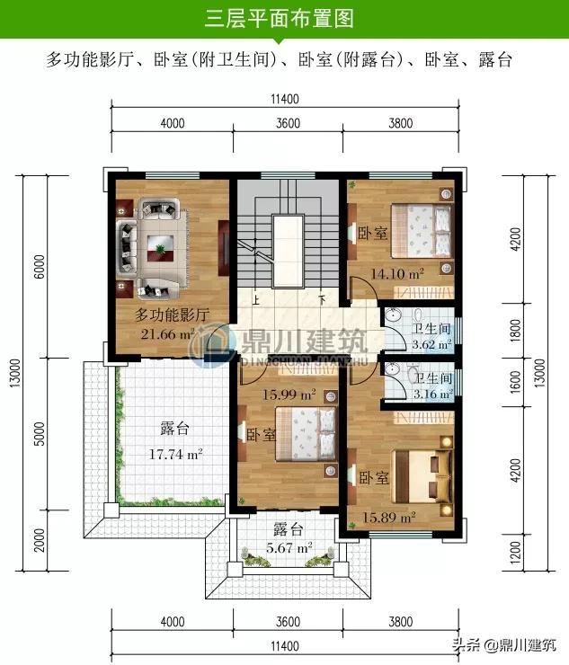 这10款别墅以布局取胜，户型方正风水好，大部分农村都能建