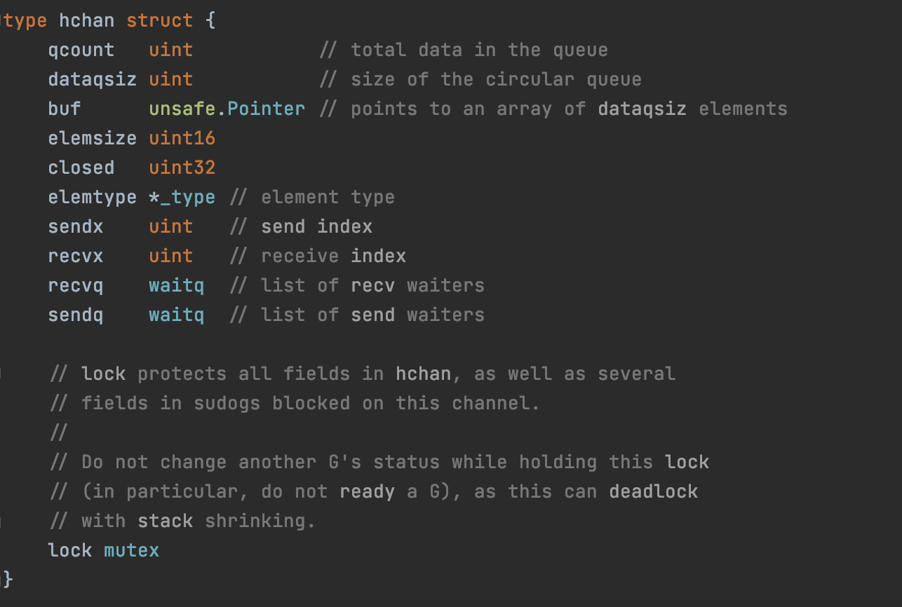 Golang-channel底层实现