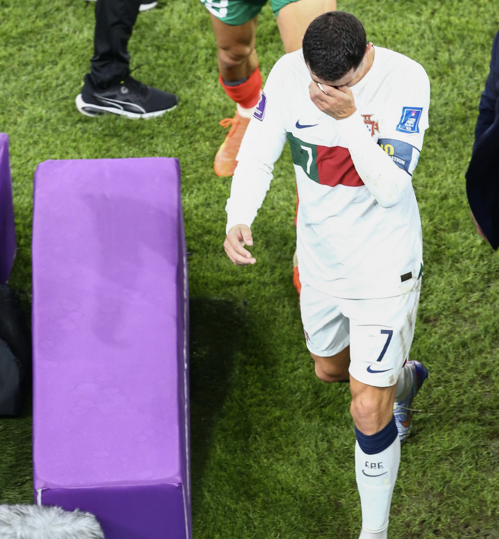 C罗2018世界杯球迷（破案揭秘，C罗没有怒推球迷！保安动手他只旁观，真没有情绪失控）-趣拿体育