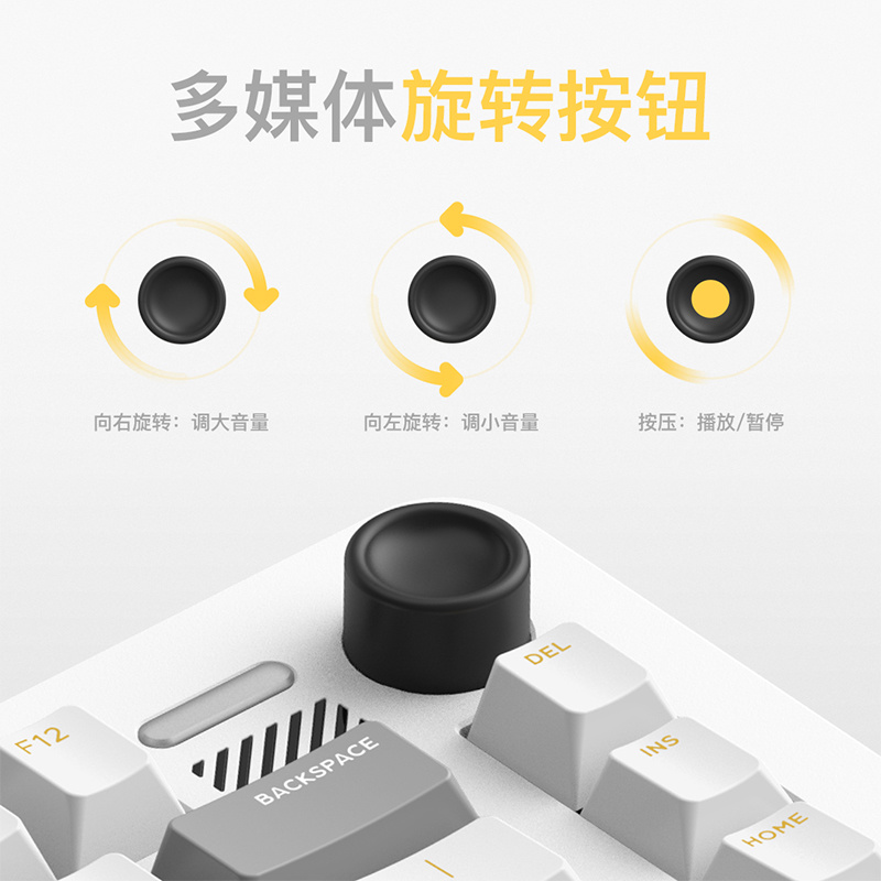 IQUNIX ZX75 重力波强势回归，可插拔轴体 / 疾速无线，限时优惠 100