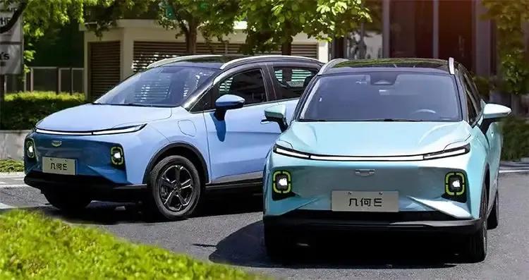 吉利几何E即将上市，售价8.78万起，纯电汽车快到拼价格的时候了